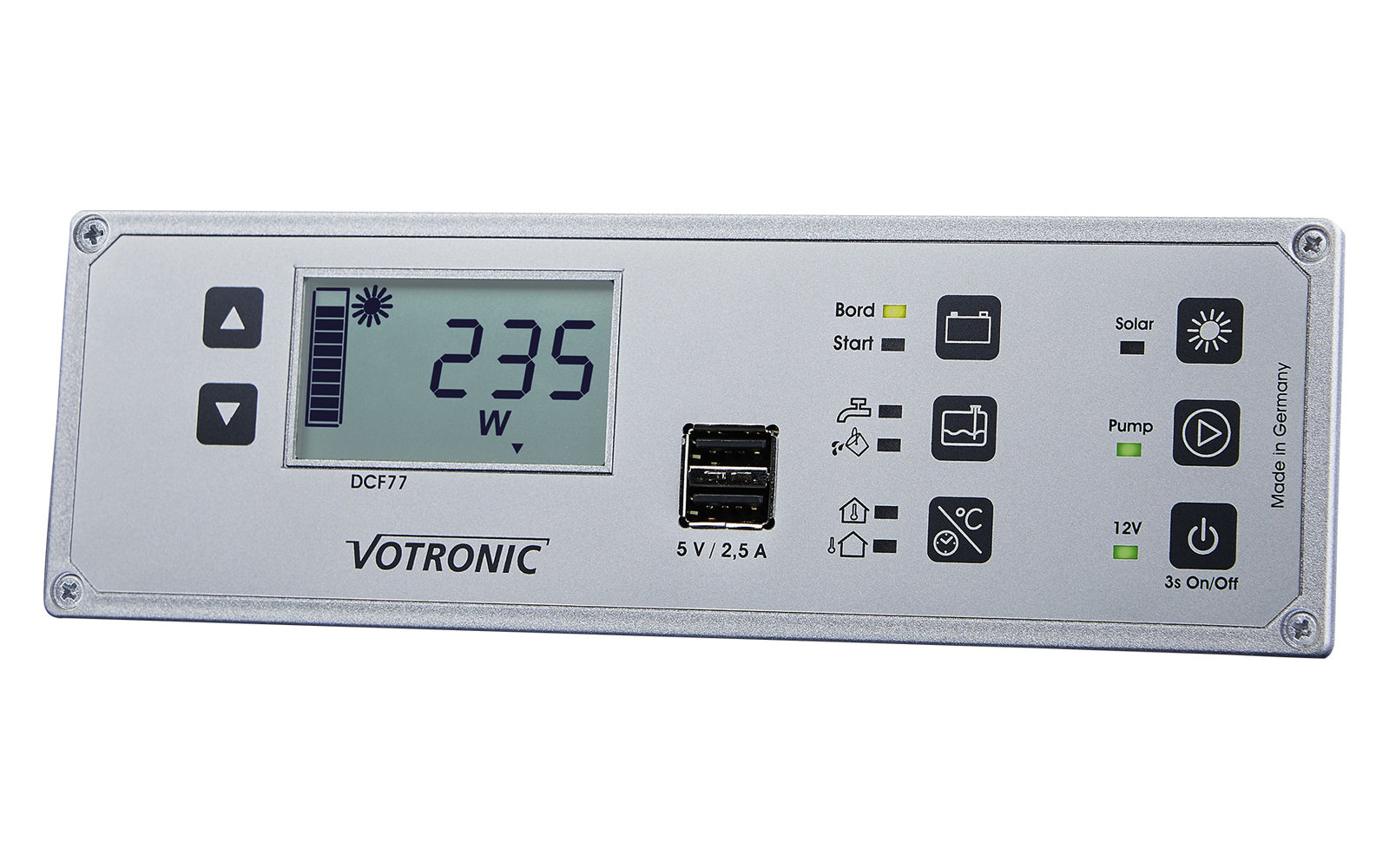 Votronic Power-Control VPC Jupiter 100 Multi-Panel-System mit Smart-Shunt und Masseband