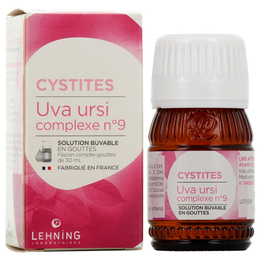 Uva Ursi Cystites Complexe n°09 Lehning solution buvable 30 ml