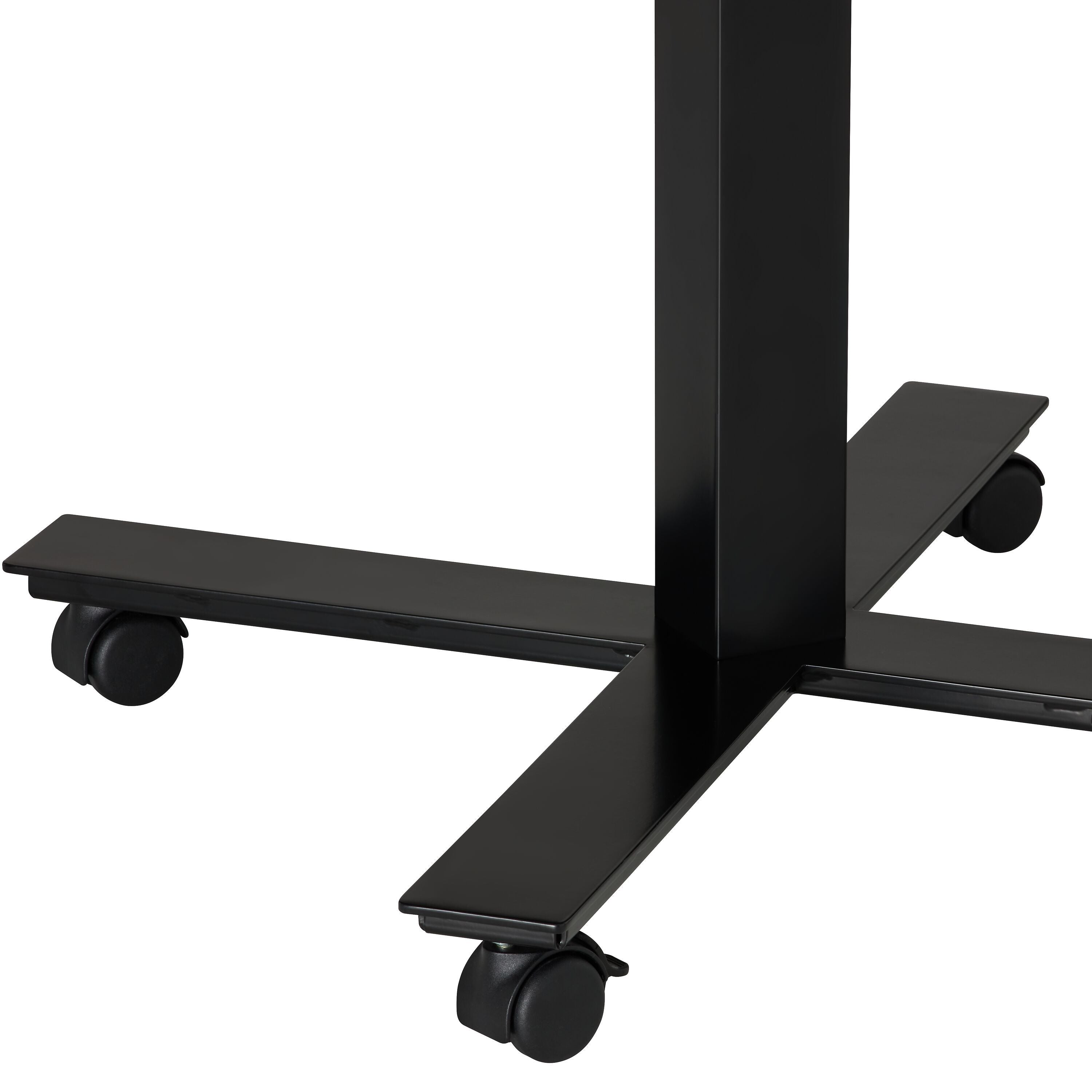 FLEXCUBE Besprechungstisch höhenverstellbar - Schwarz / H: 66.5 cm