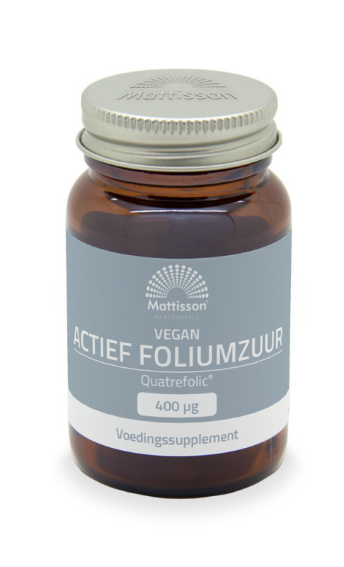 Mattisson Actief Foliumzuur Quatrefolic 60 Capsules