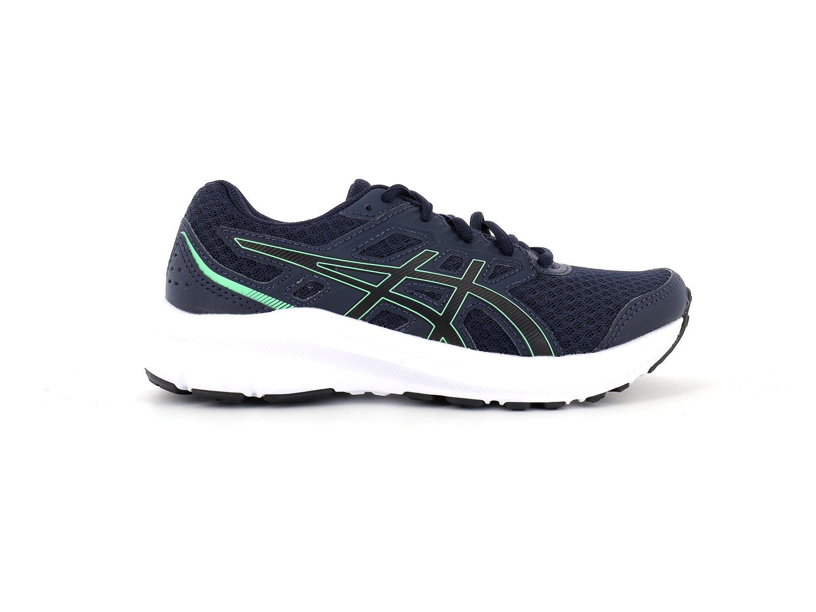 Asics-JOLT 3 GS Matières combinées Marine-Vert