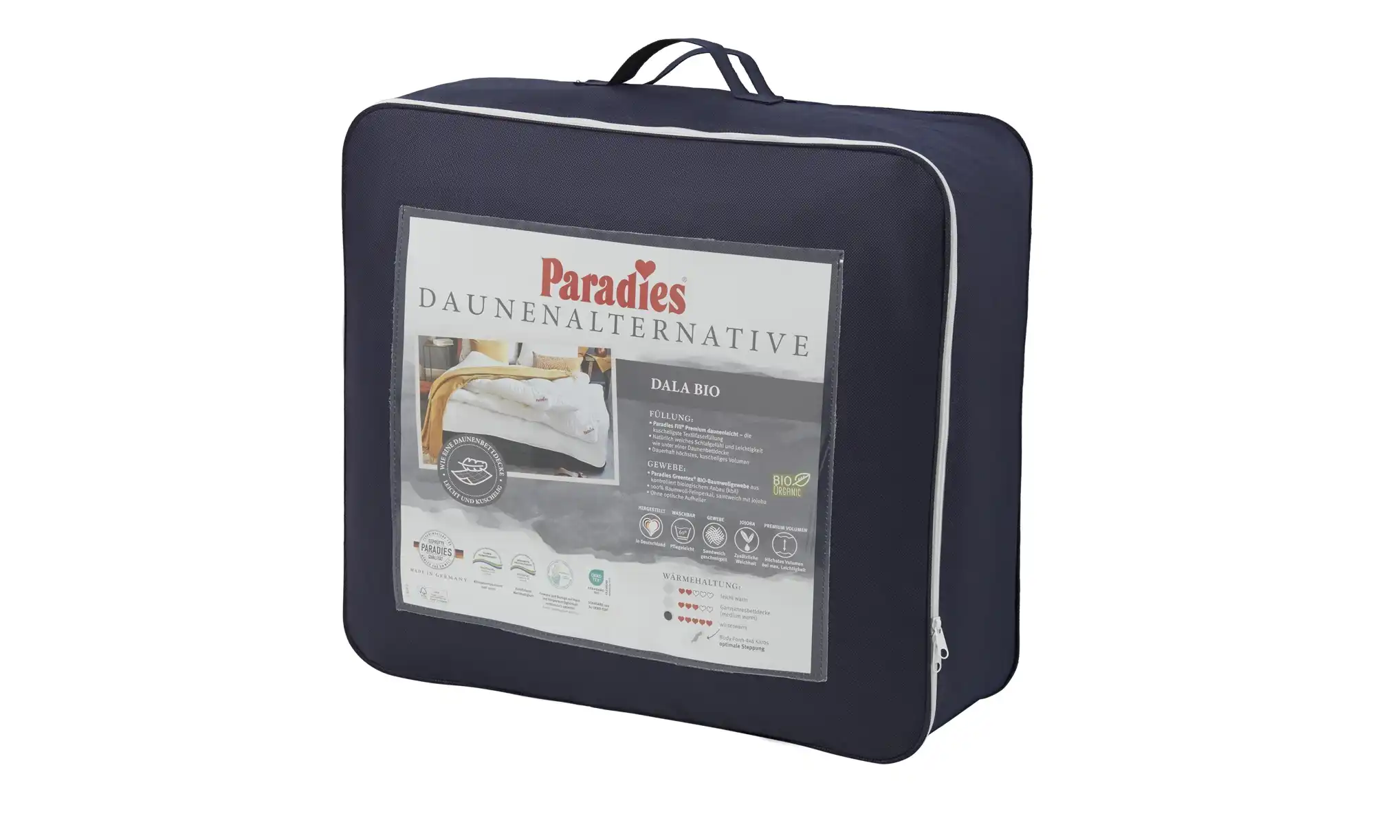 Paradies Duo-Steppbett Dala Bio