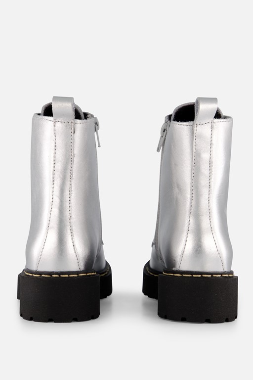 Cellini veterboots zilver metallic