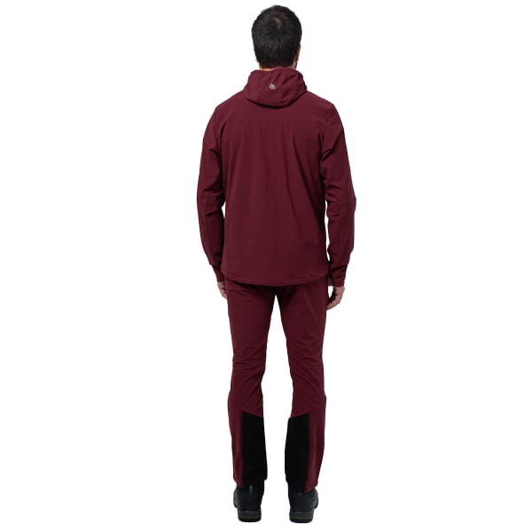 Softshell randonnée AYAQ RAVEN SOFTSHELL JKT M RED SIENNA