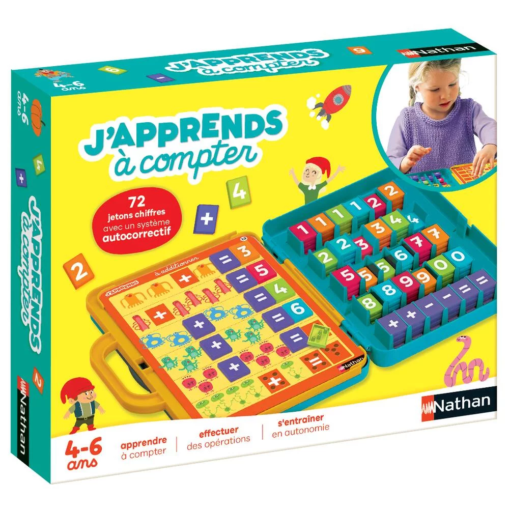 J'APPRENDS A COMPTER