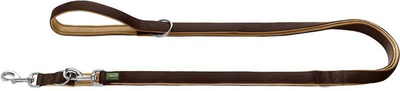 Hunter Hondenriem - Neopreen - 200 x 1,5 cm - Bruin