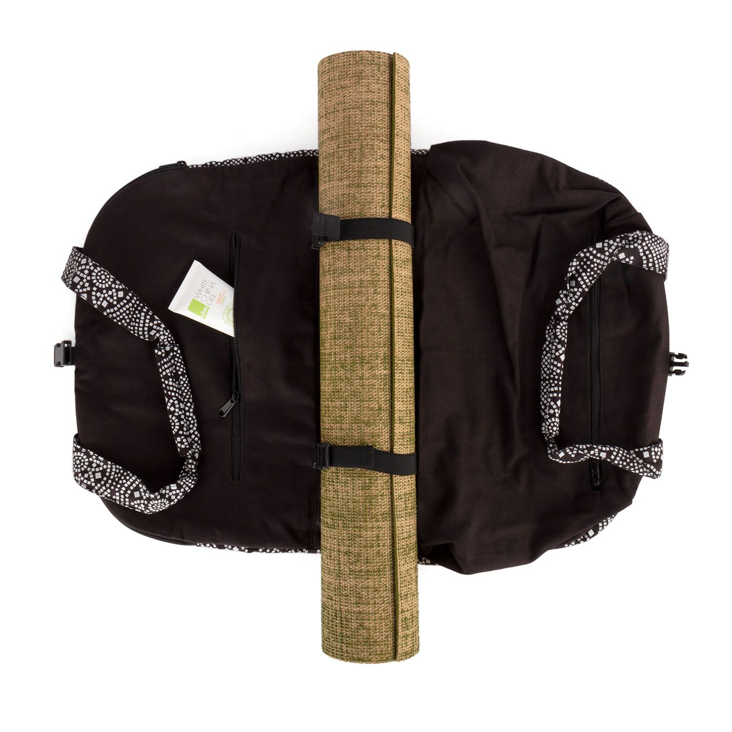 bodhi Maharaja Collection: Gemusterte Yoga Bag NAMASTÉ 