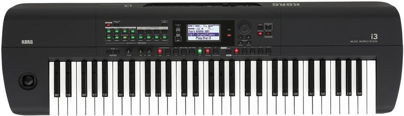 KORG i3 - Music Workstation Keyboard - 61 Toetsen - Zwart - Kunststof