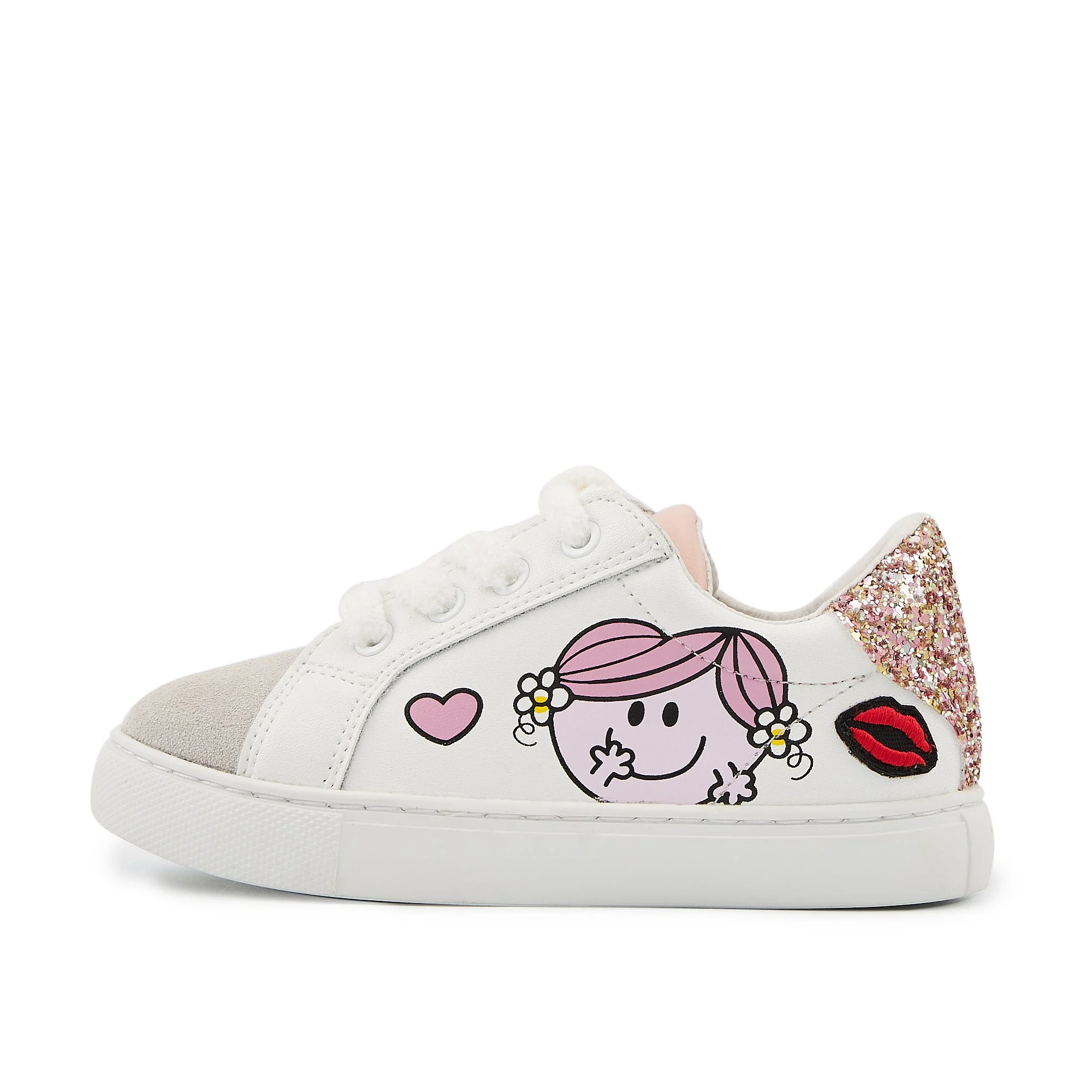 MINI SIMONE CALIN - Sneakers en cuir | Blanc