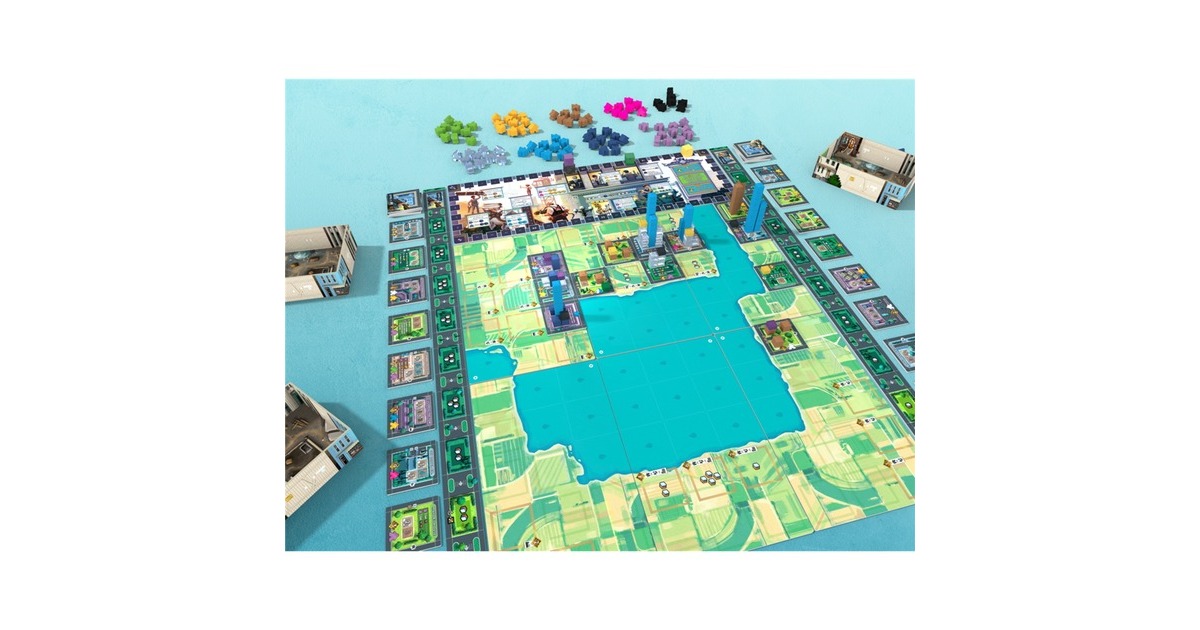 European Player NetworkRolling Heights Bordspel  (Engels, 1 - 4 spelers, 60 minuten, Vanaf 14 jaar)