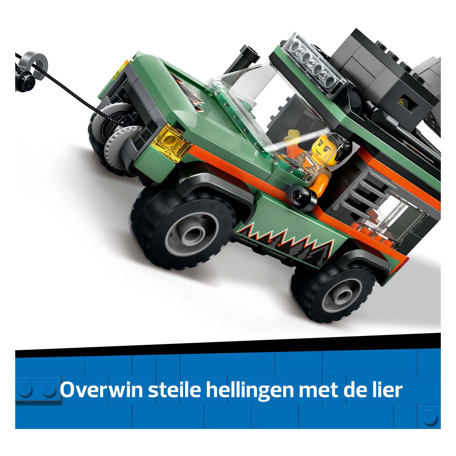LEGO City 60447 4X4 Terreinwagen voor In De Bergen