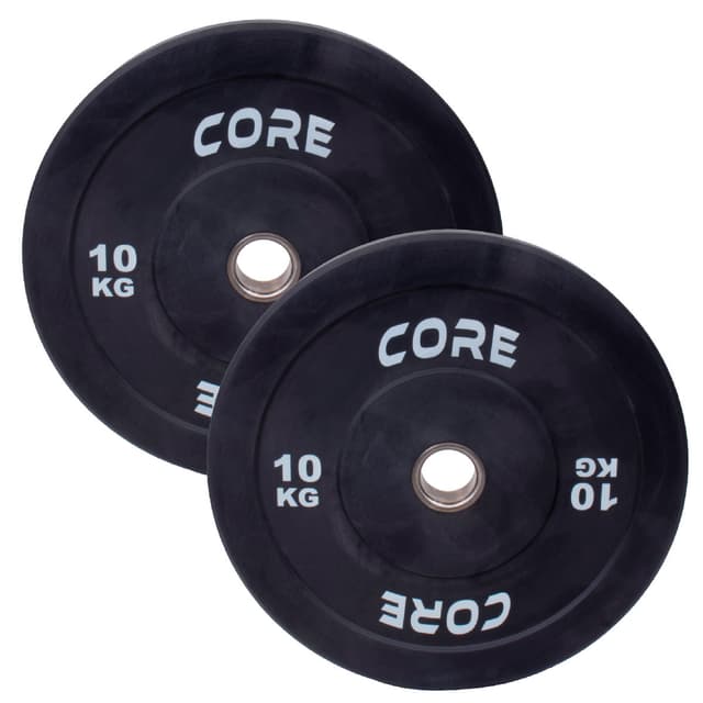 Core Sæt af 2 Bumper plates 5-25 kg