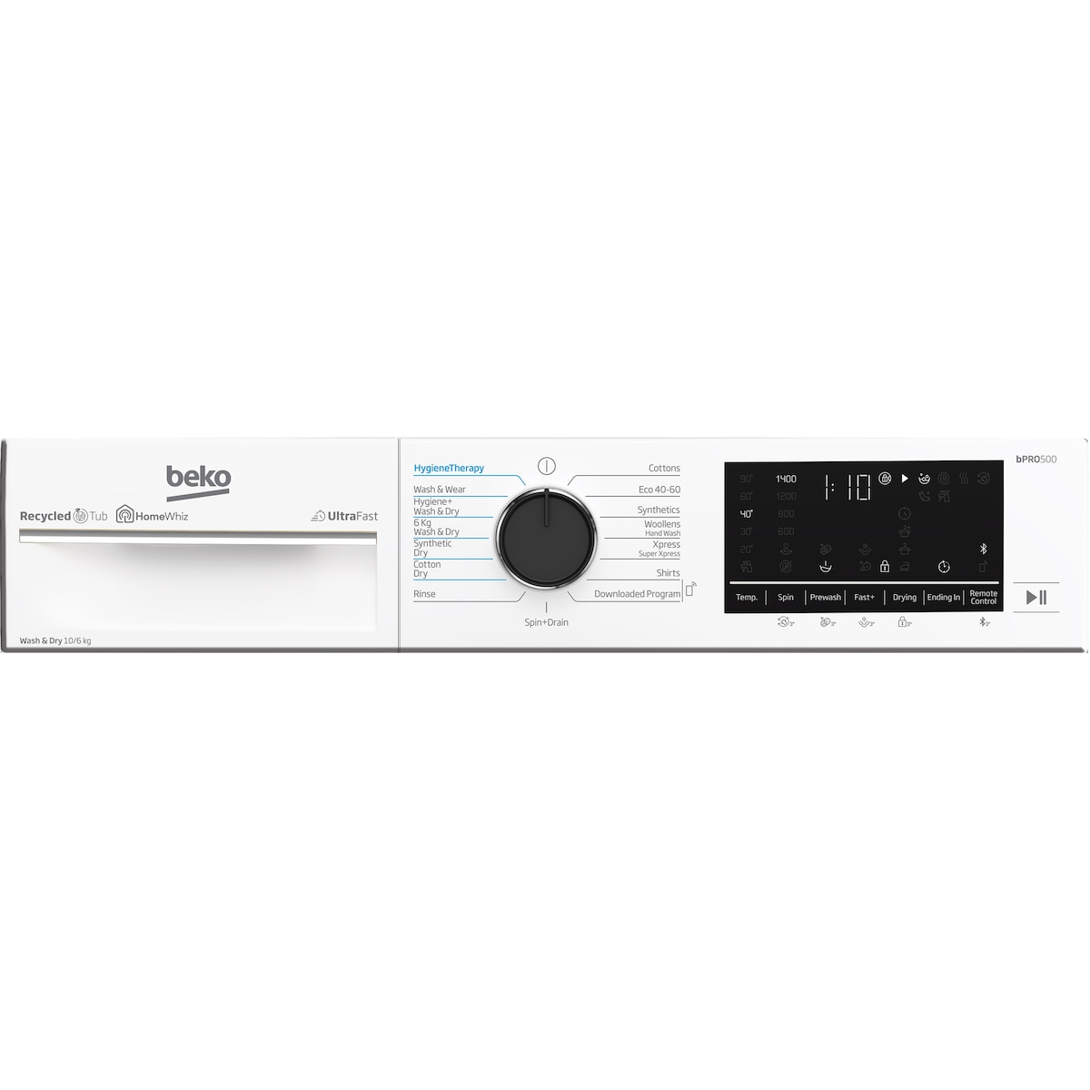 Beko vaskemaskin/tørketrommel BDFT710442WB