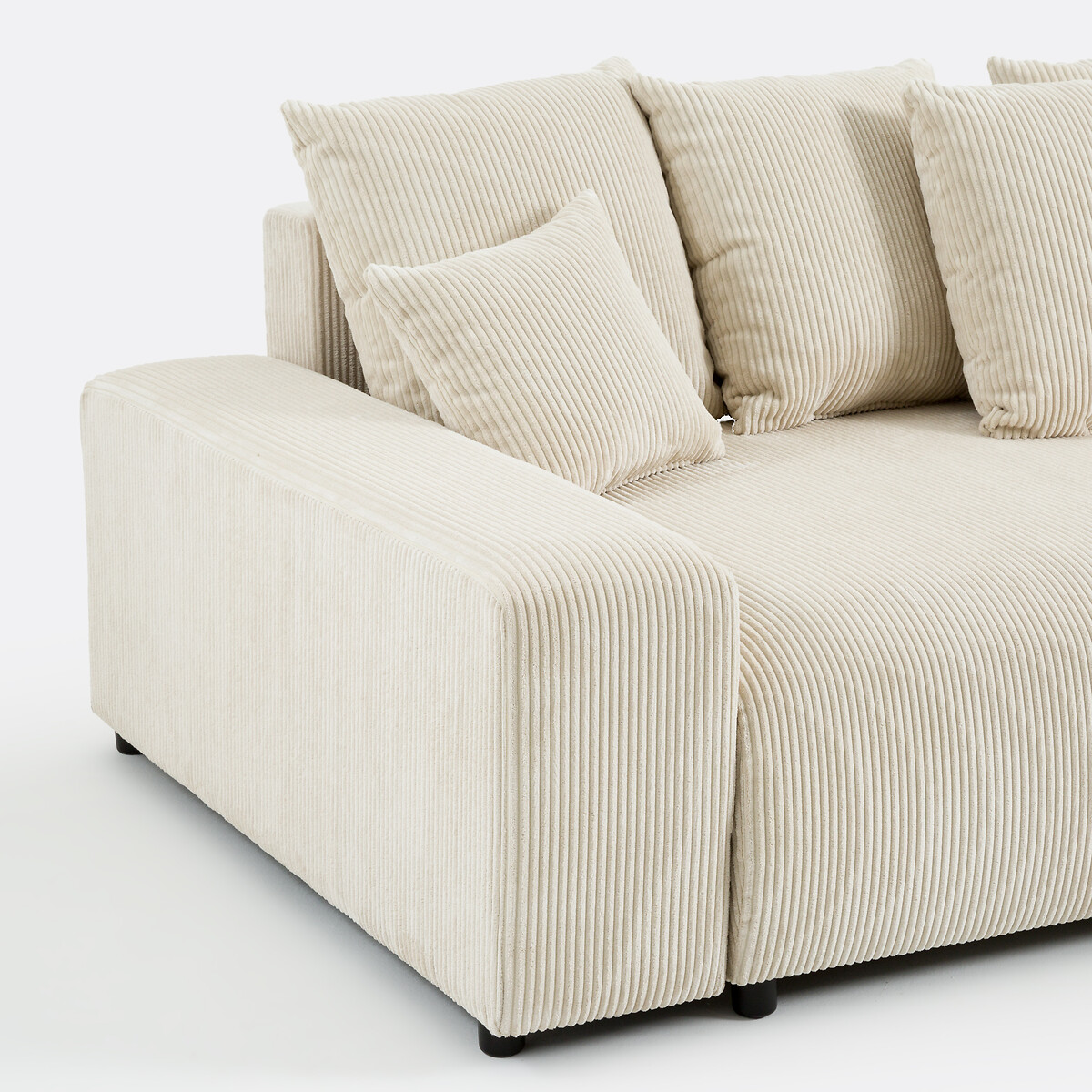 LA REDOUTE INTERIEURS<br>Sofá reversível de canto, LOMI
