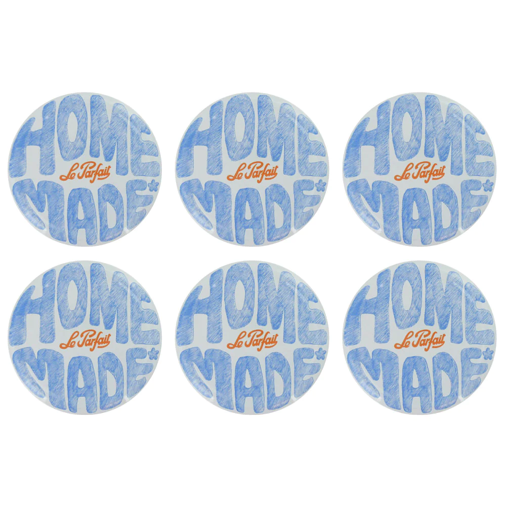 Sachet de 6 couvercles pour pots à confiture 8,2 cm Le Parfait