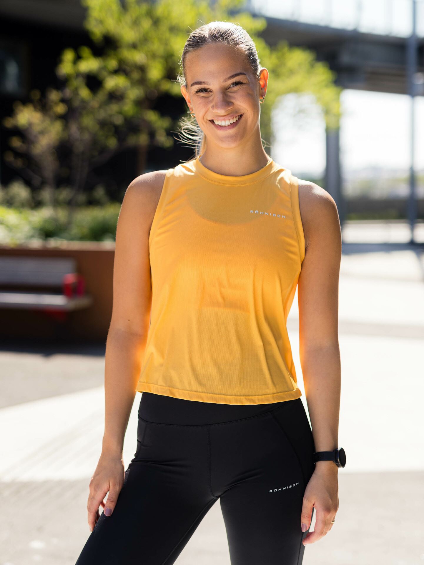 Rib Cropped Singlet