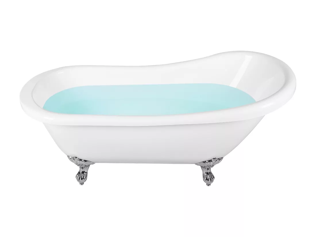 Baignoire îlot blanche 153 x 77 cm CAYMAN