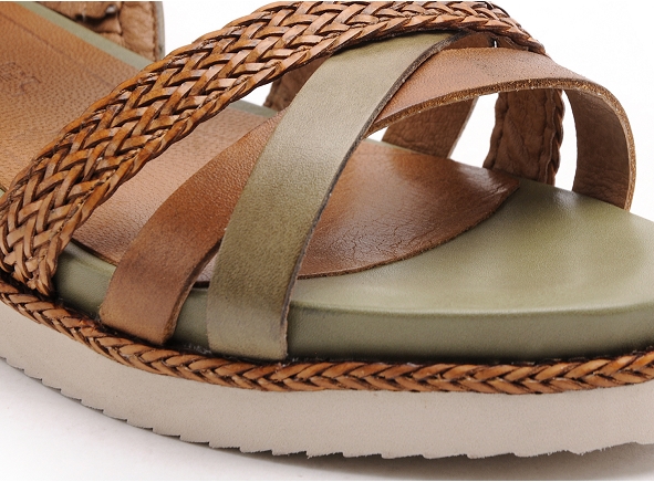 Tamaris nu pieds plats femme 28208 28 kaki