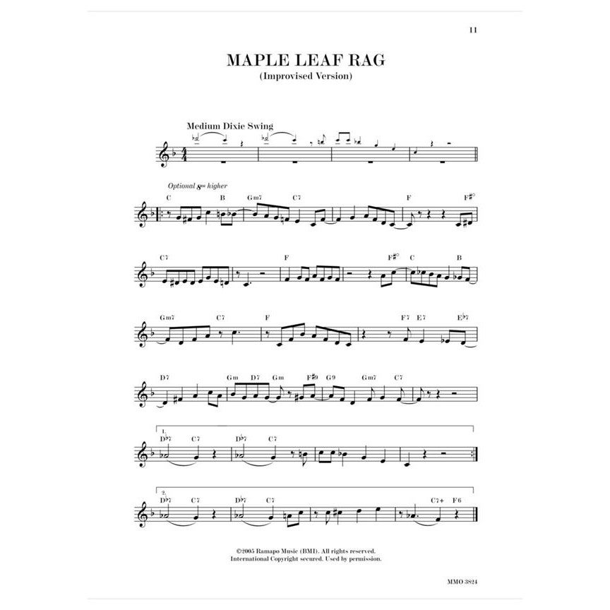 Hal Leonard Music Minus One - 20 Dixieland Classics Playalong voor Bb trompet