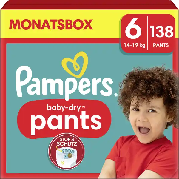 Baby Dry Pants Gr. 6 (14-19kg) Monatsbox