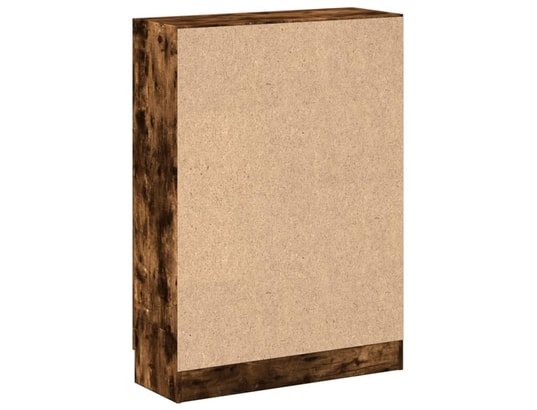 VIDAXL - Bibliothèque chêne fumé 82,5x30,5x115 cm bois d'ingénierie
