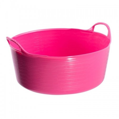 Balde raso flexível Tubtrug, rosa