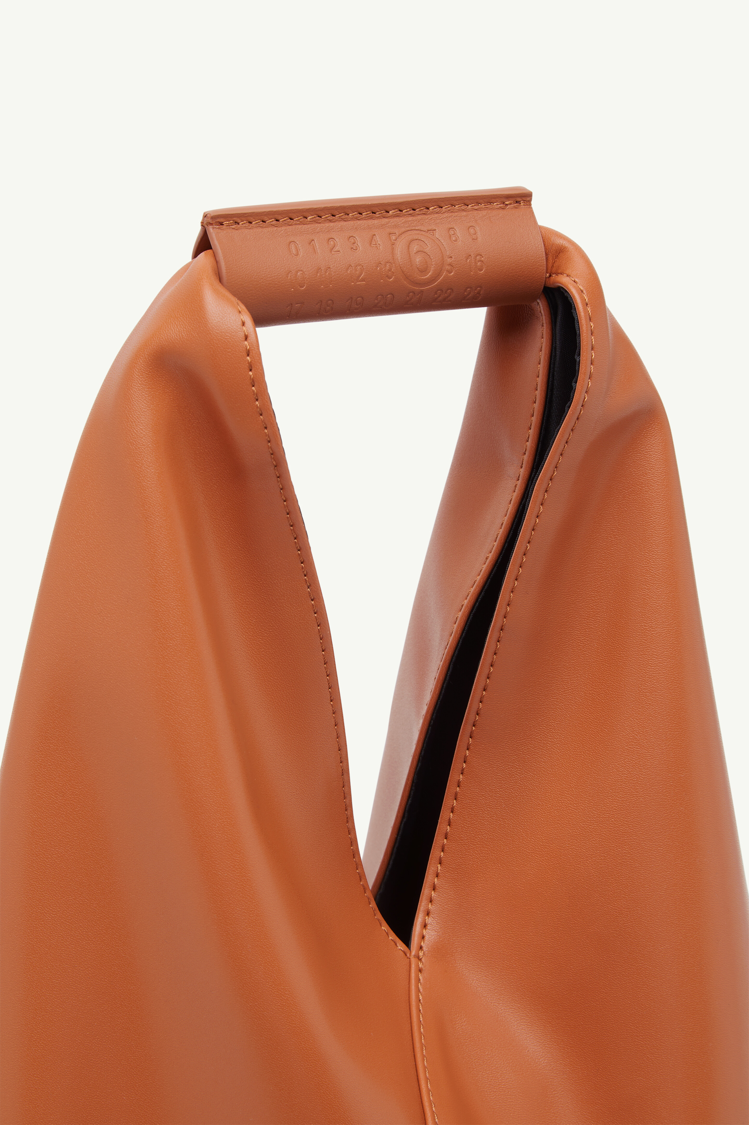 Sac Japanese bag classic petit pour femme | MM6 Brun Adobe