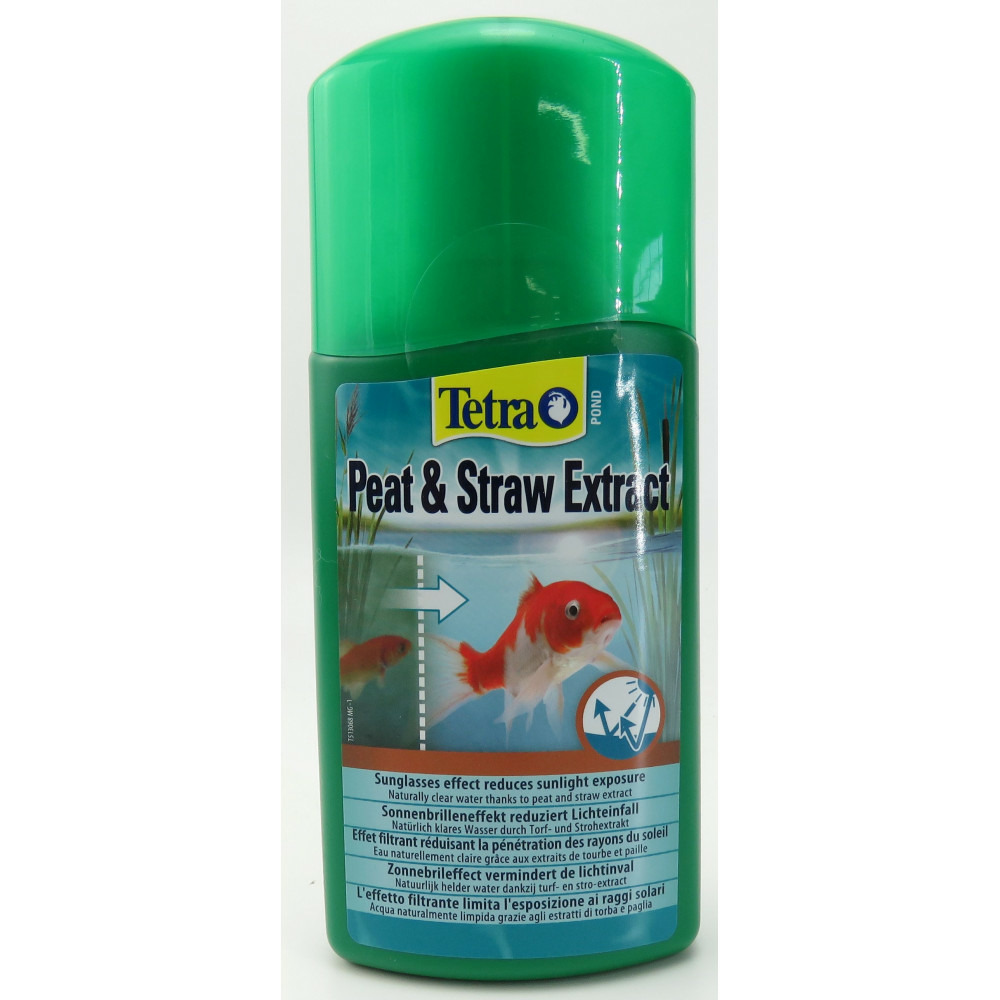 Peat et straw extract, effet filtrant réduit les rayons du soleil, tetra po