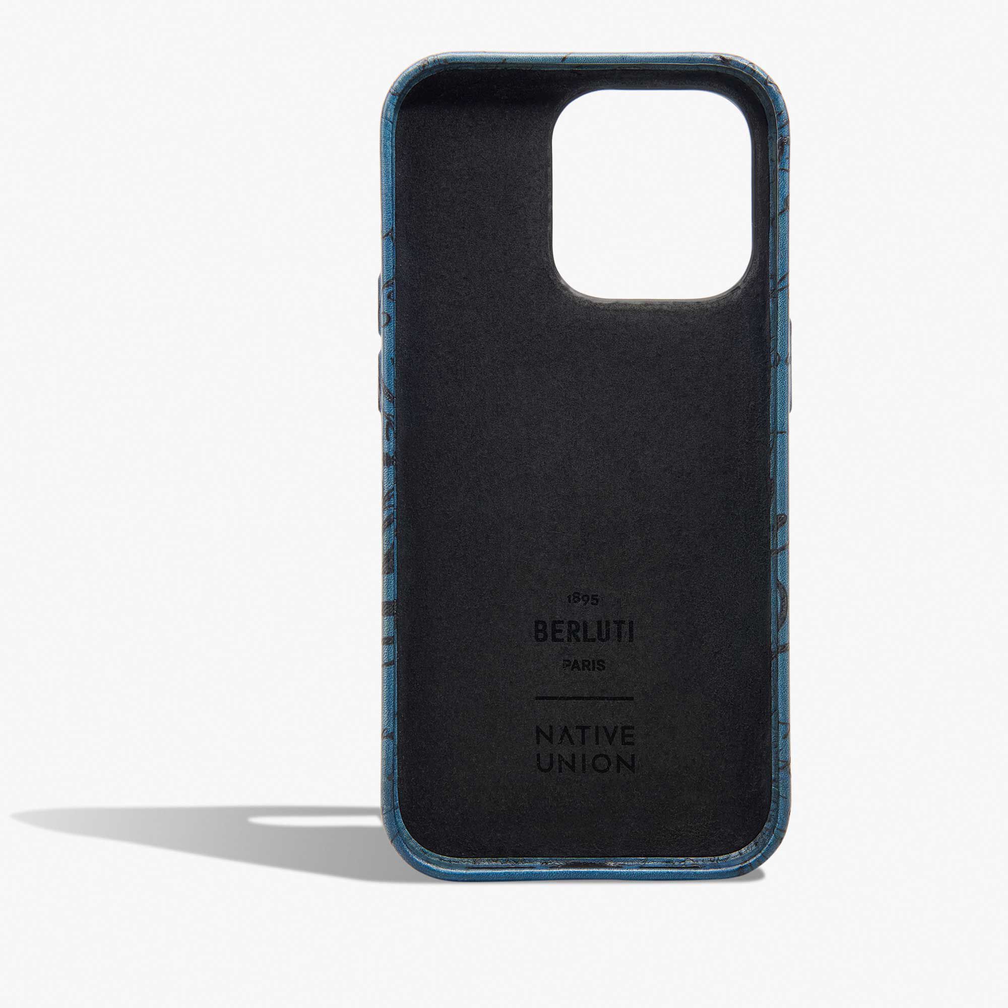 Étui iPhone 15 Pro En Cuir Scritto