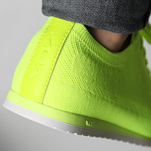 Baskets Yacht Knit Fluo Yellow