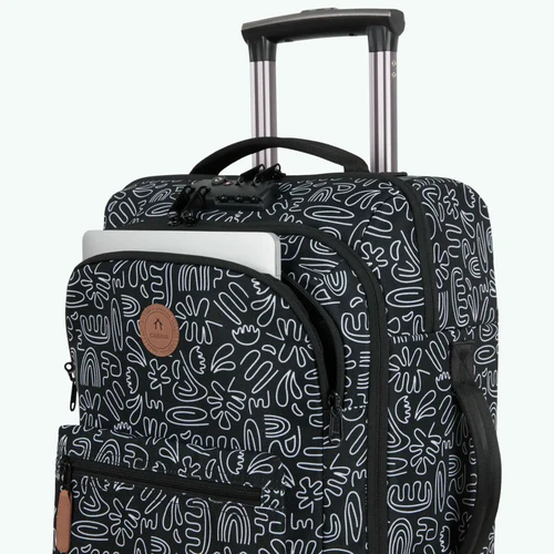 Valise souple 4 roues Small Amiens Noir