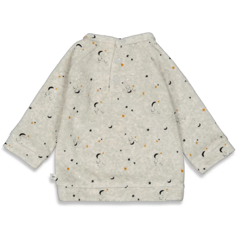 Feetje Sweatshirt Moon Child Grijs Melange
