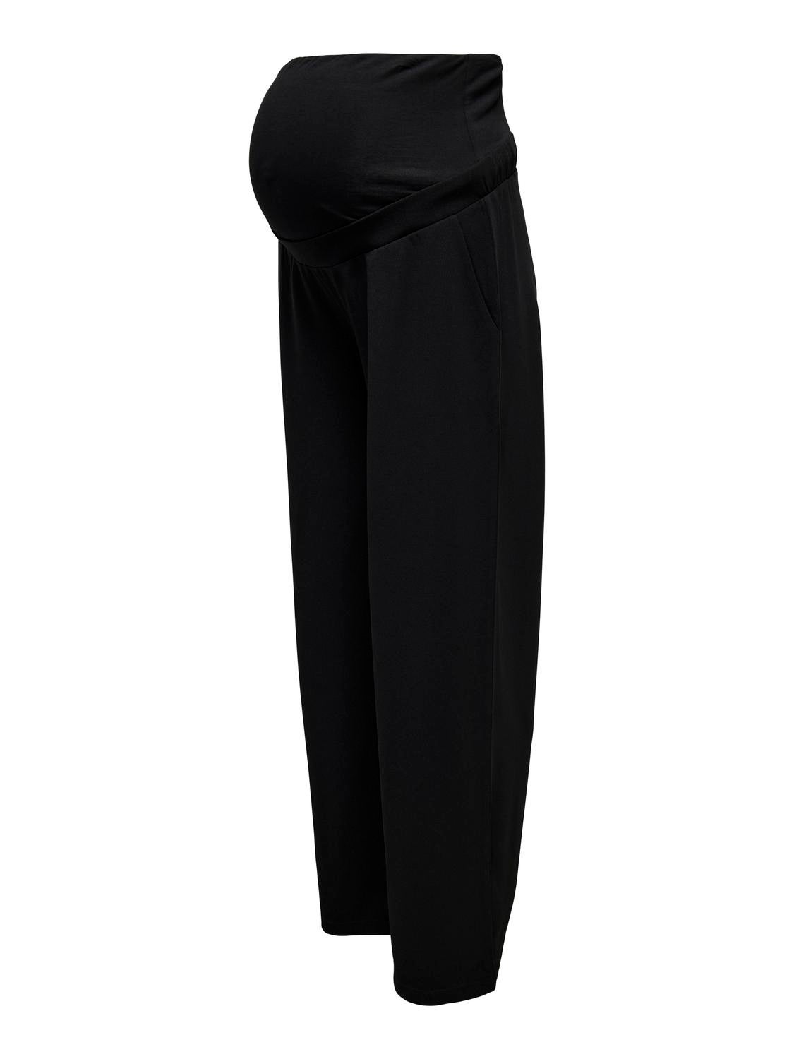 OLMSTILLA Normal geschnitten Hose Black