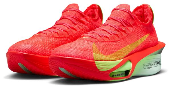 Chaussures Running Nike Alphafly 3 Fast Pack Rouge/Vert Homme