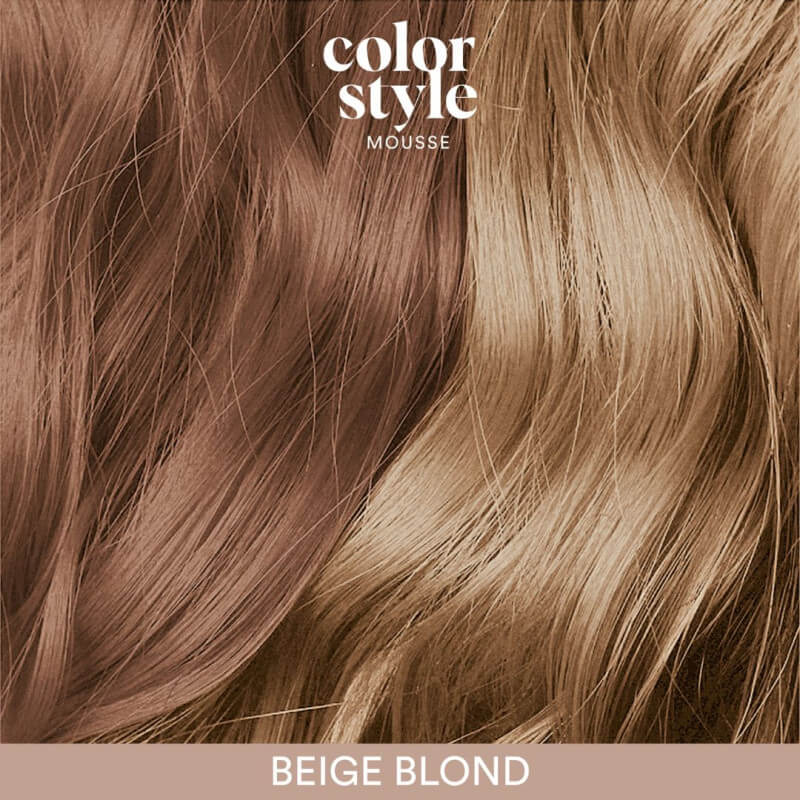 Mousse Colorante Blond Beige Color Style Mousse Indola Vegan 200ml