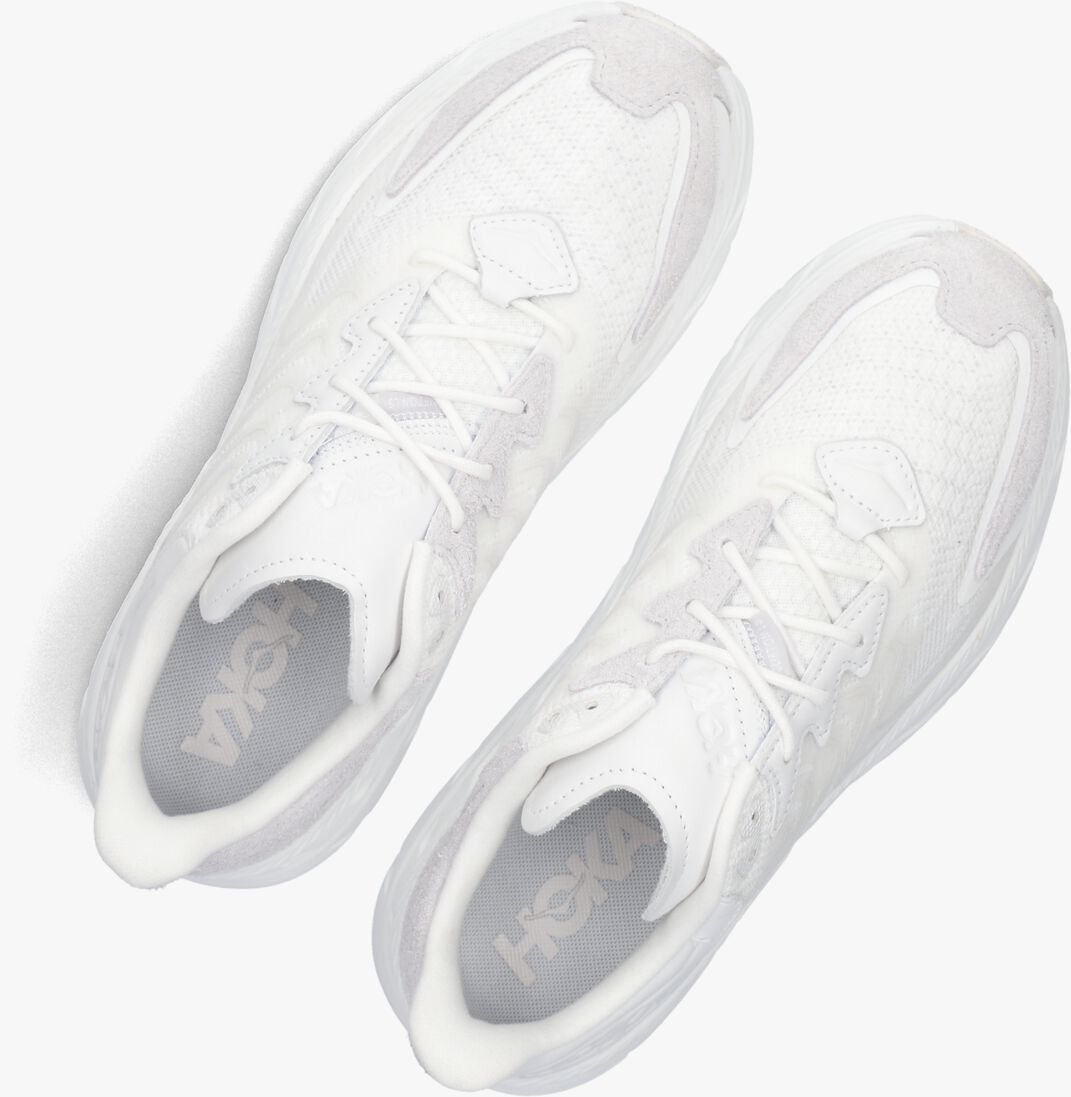 witte hoka sneakers clifton ls