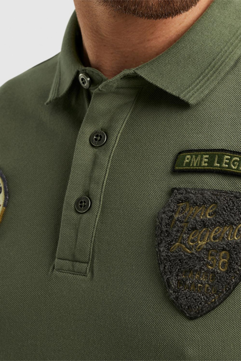 PME legend groene heren polo