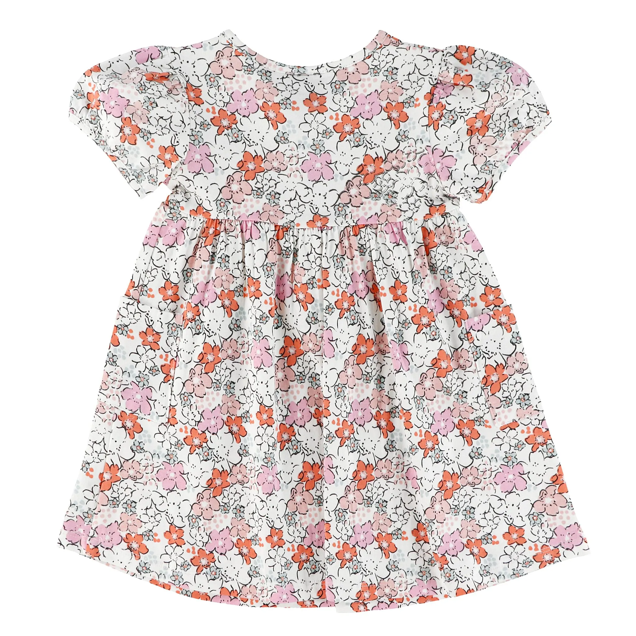 Chat Botté Robe Floral 3-24mois