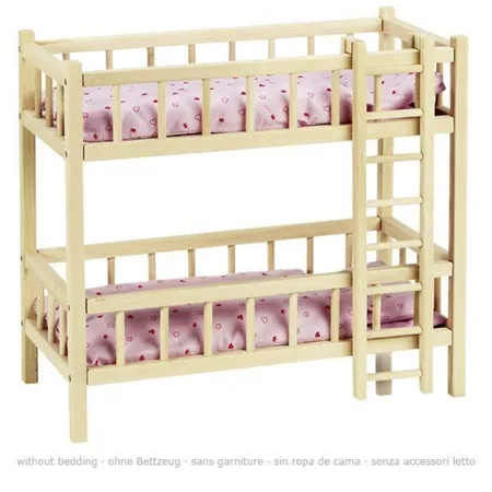 goki Puppen-Etagenbett mit Leiter