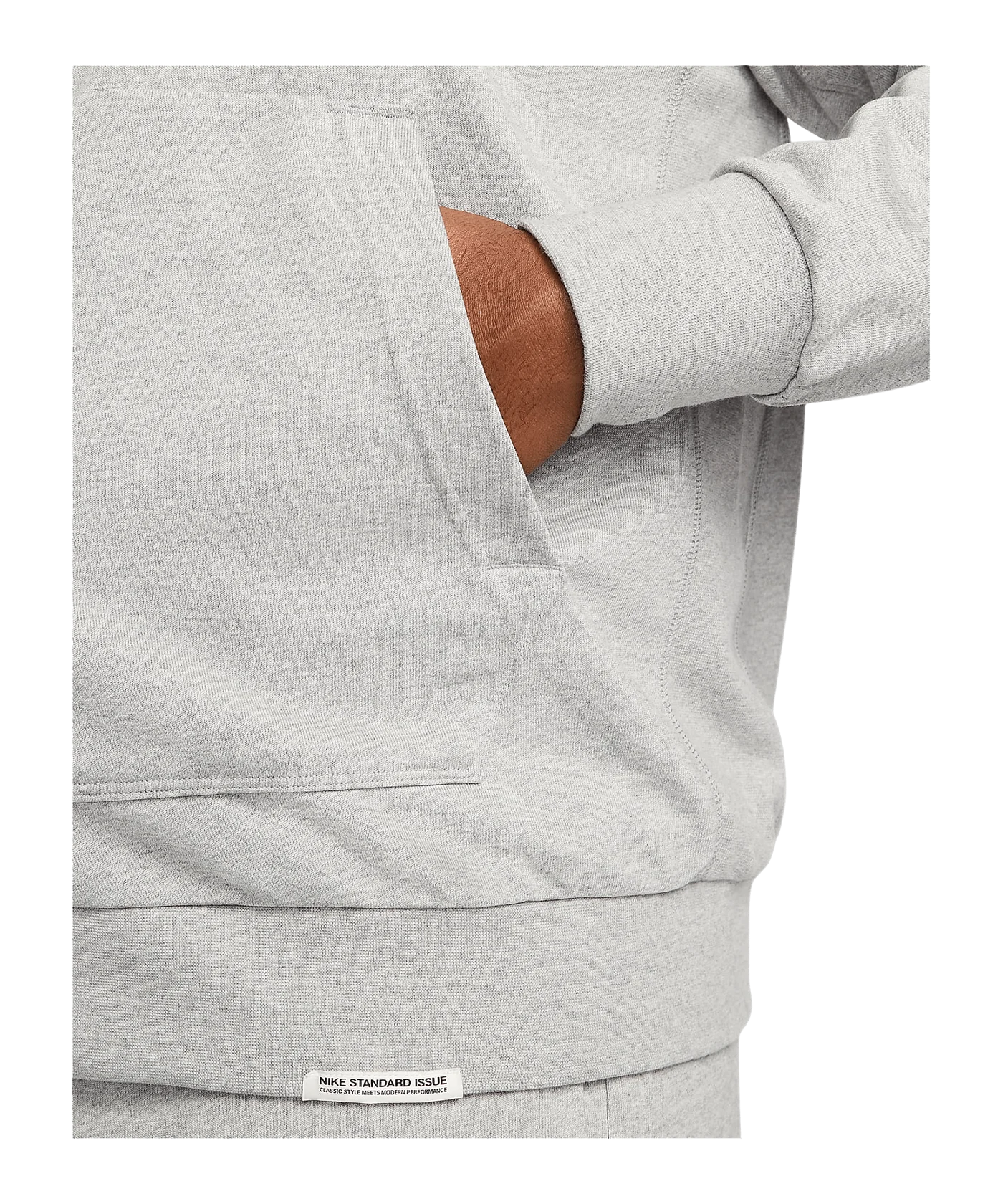 Nike Standard Issue Hoody Grau F063