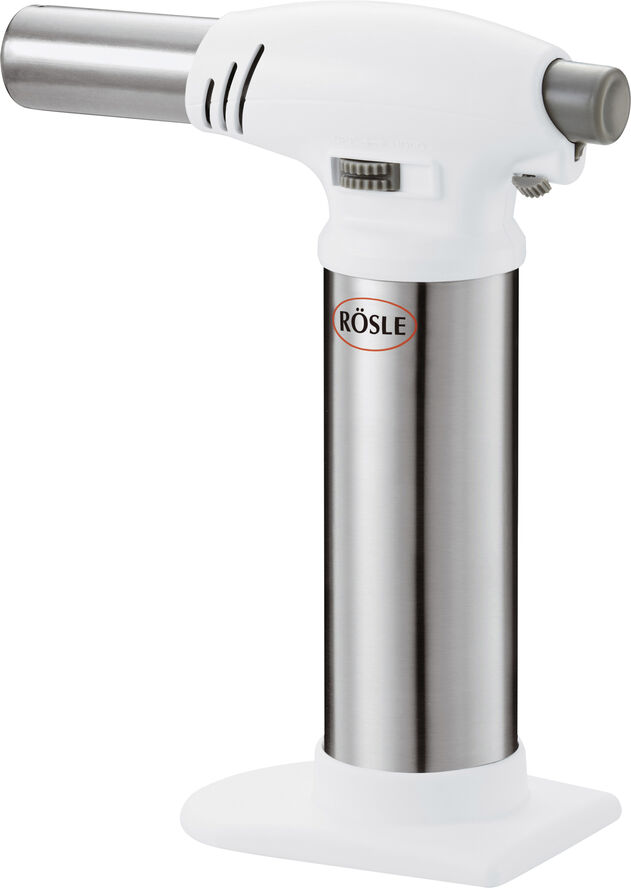 Rösle Gasbrænder stål/hvid H17cm Stål, hvid