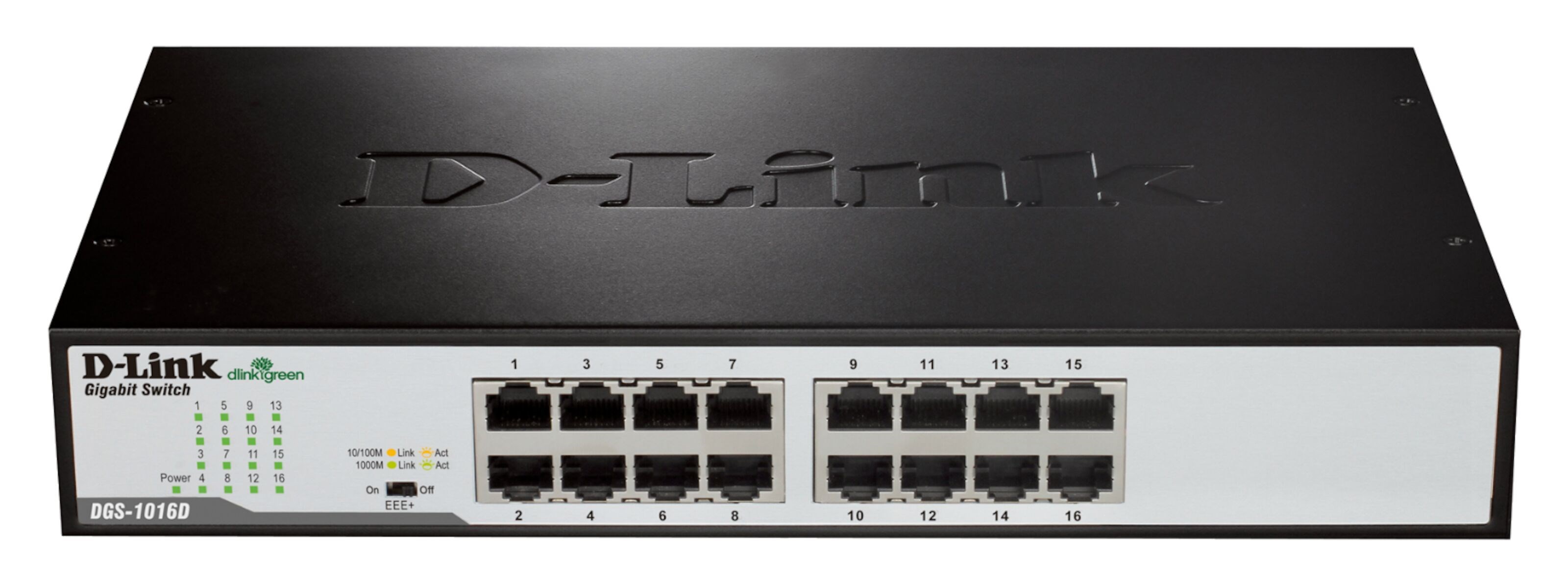 D-Link DGS-1016D Gigabitswitch 16 porter