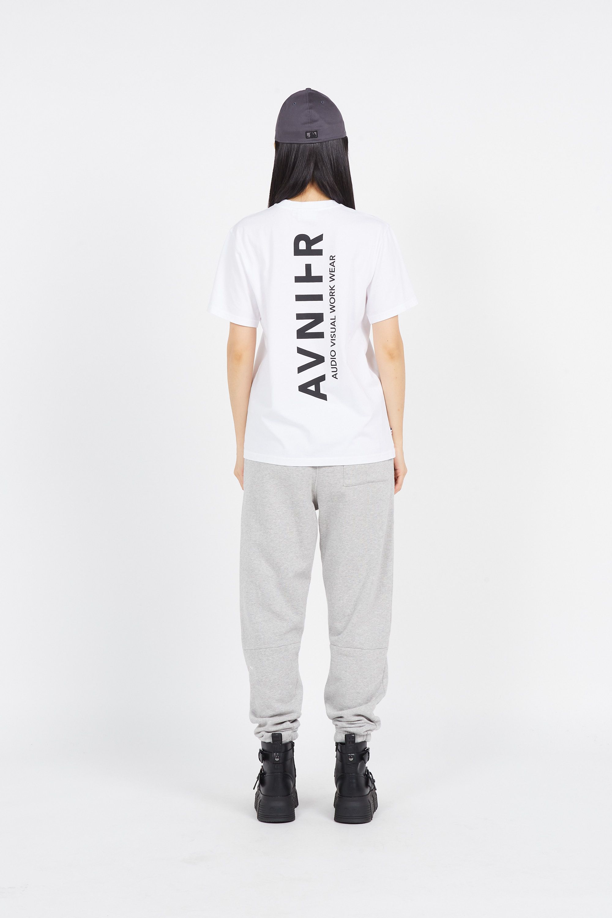 AVNIER T-shirt T-Shirt Source White Vertical V3 Blanc