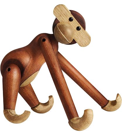 Kay Bojesen Tr?figur - Abe - 20 cm - Lille - Teak/Limba