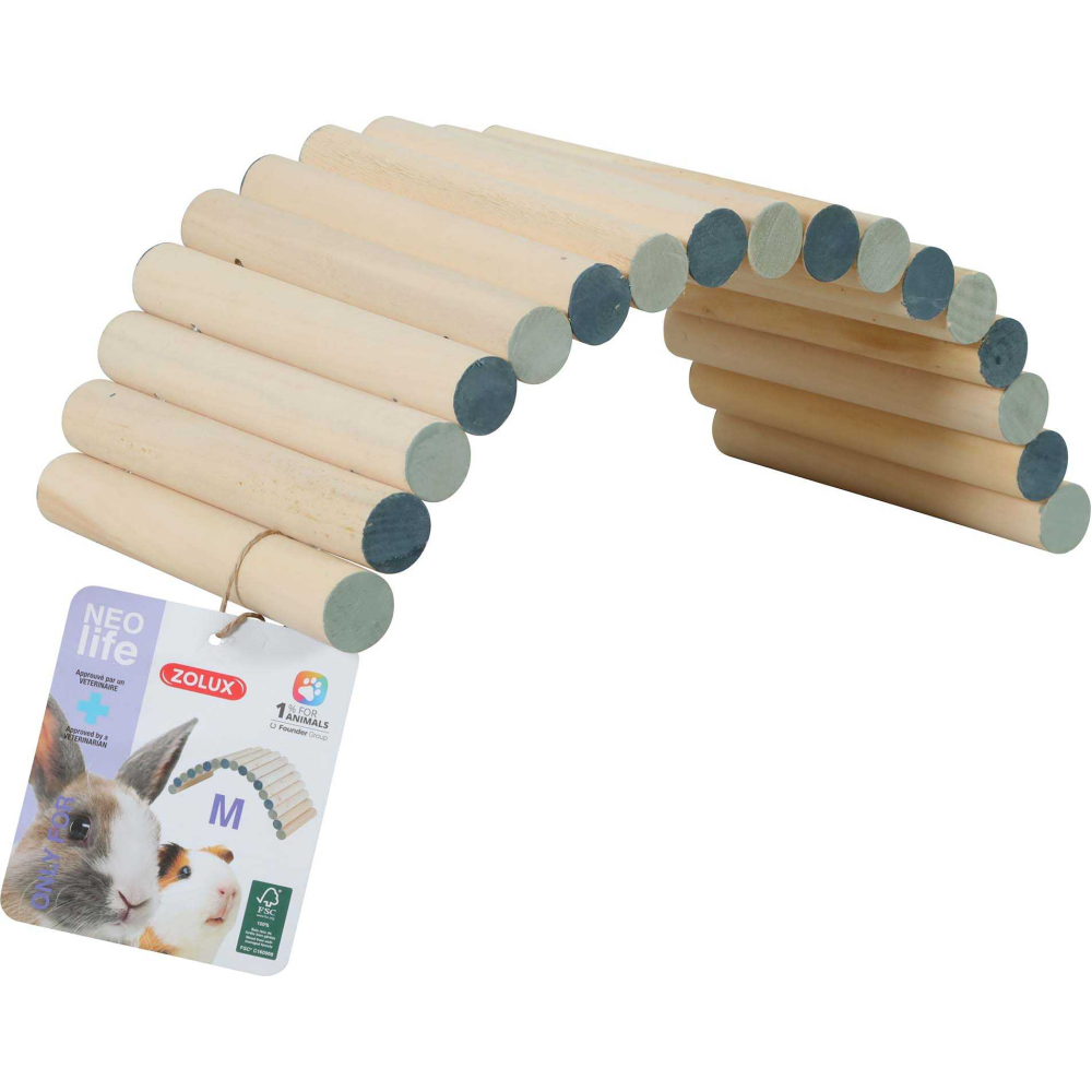 Pont en bois flexible neolife 29 x 16 x 13 cm