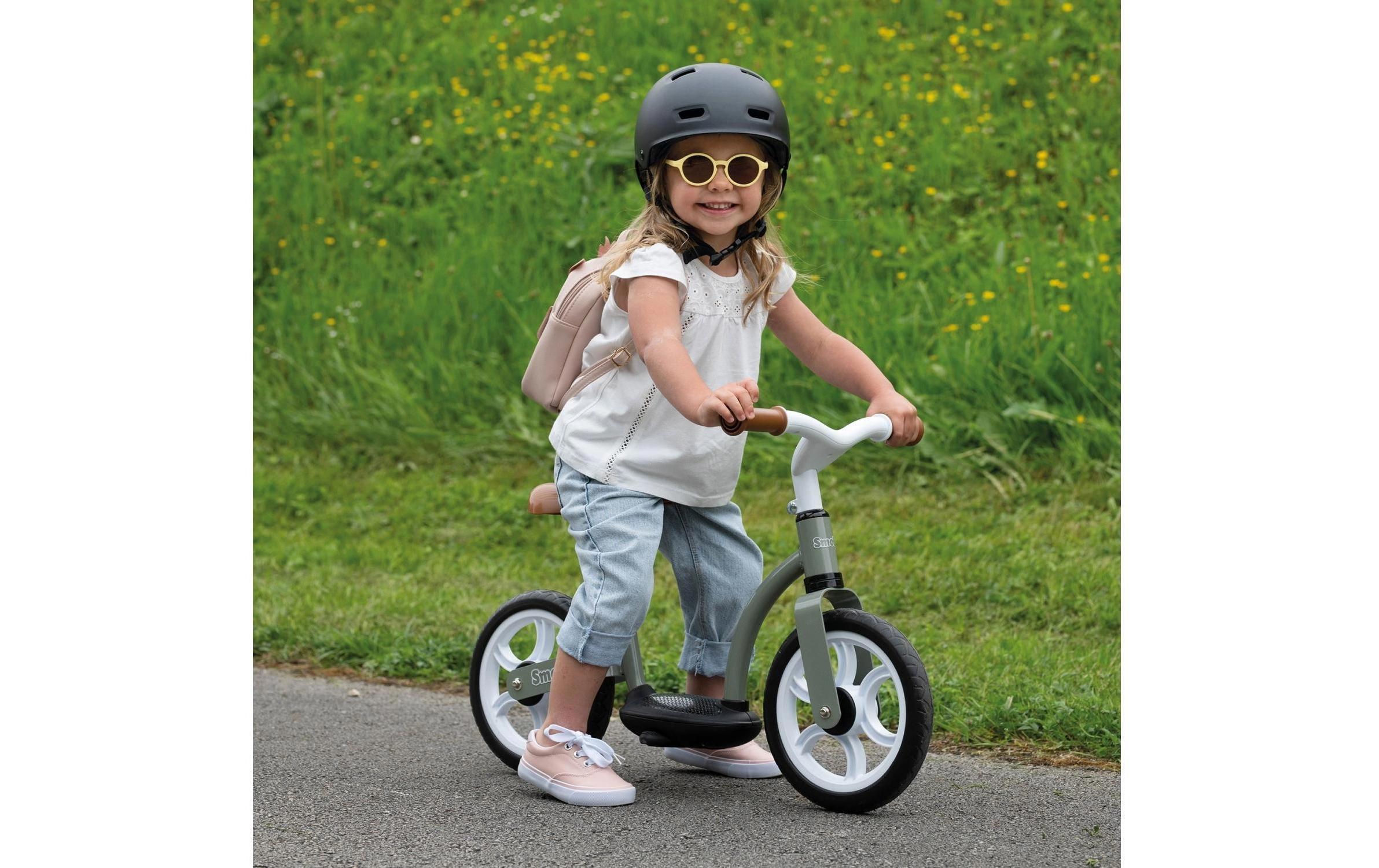 Kinder-Laufrad Komfort Olivgrün/SchwarzLaufrad für Kinder
