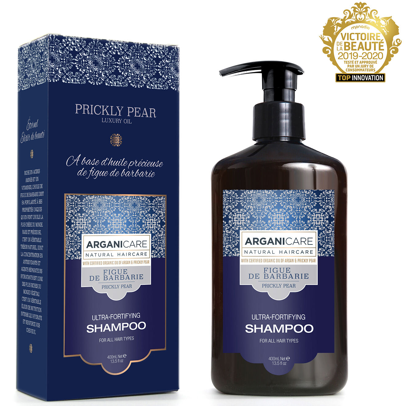 Arganicare Shampooing Fortifiant à la Figue de Barbarie - 400 ml