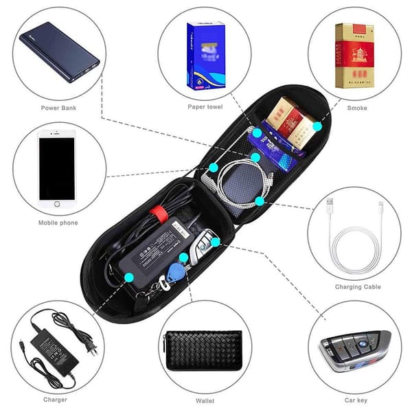 Veske til Xiaomi M365 Elektrisk Scooter Hard Shell - Svart