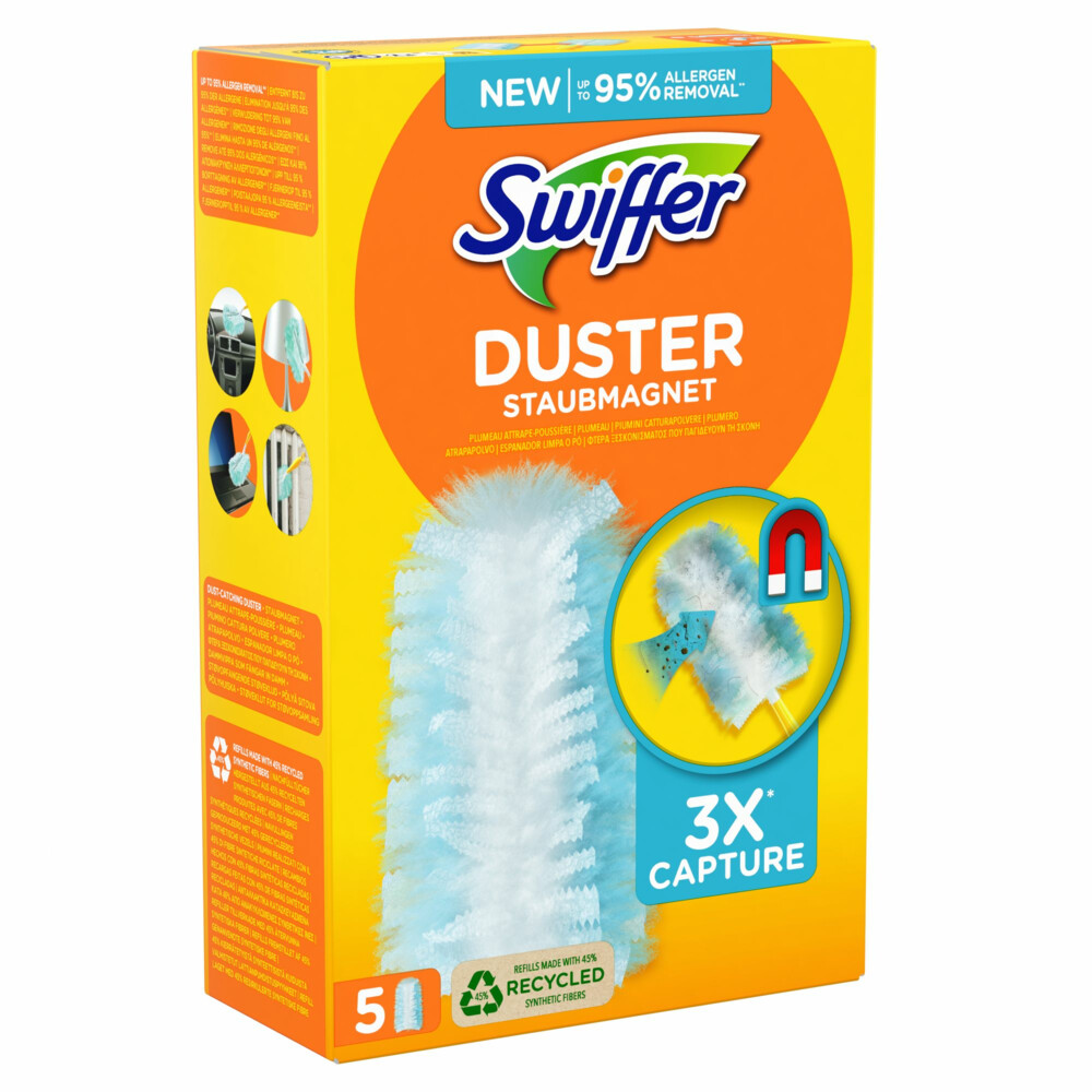 Swiffer Duster Trap & Lock-navullingen 5 stuks