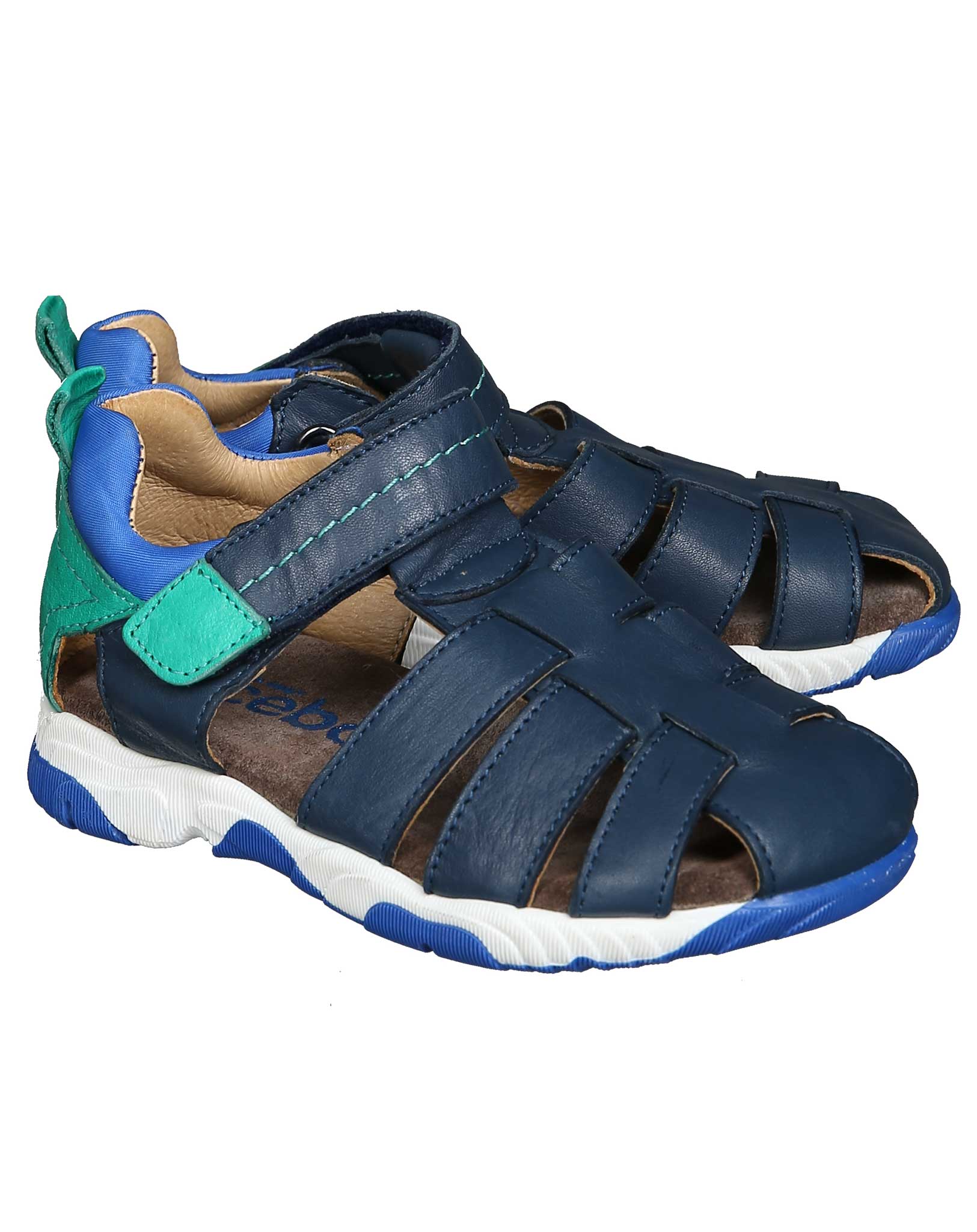 Klett-Sandalen KING AZUL mit Zehenschutz in jeans